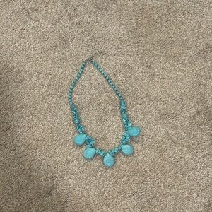 6/$25 turquoise stone necklace